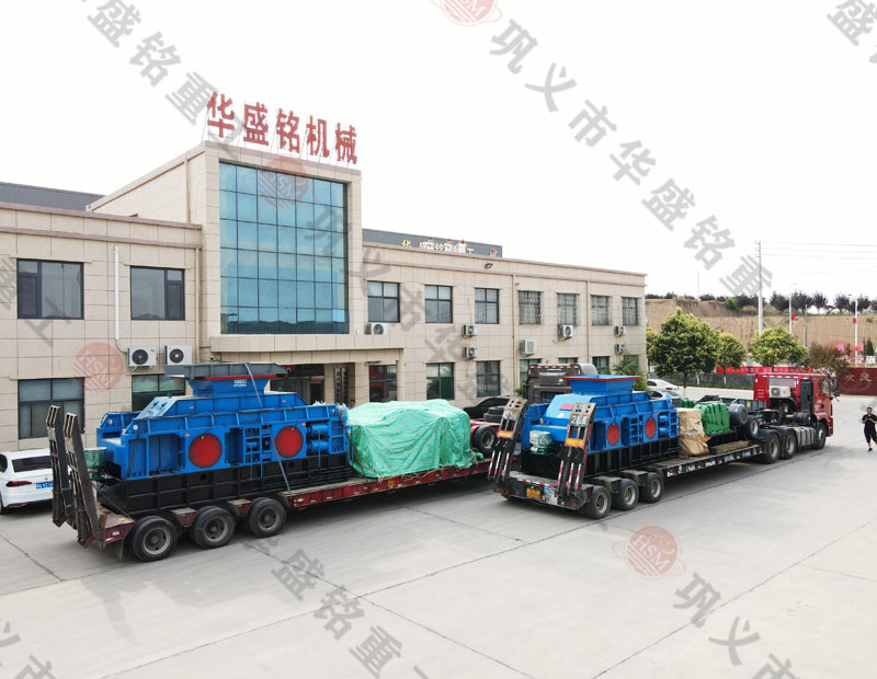 水泥廢料用什么破碎好？就用液壓對輥制砂機(jī)